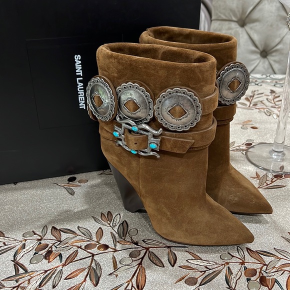 - Saint Laurent Niki Wester Boots - Picture 1 of 9